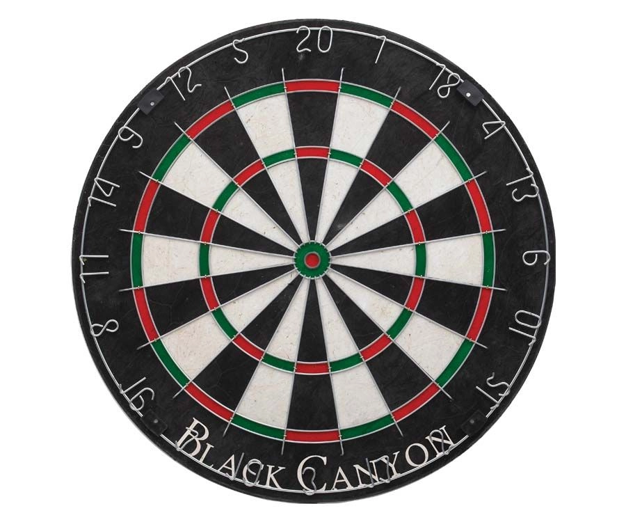 Black Canyon Sisal Fiber Bristle Dart Board With Diamond Wire 3 Black Canyon Sisal Fiber Bristle Dart Board With Diamond Wire