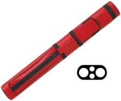 Action 2 Butt 2 Shaft Hard Case -Professional Billiards Equipment Store ac22 red