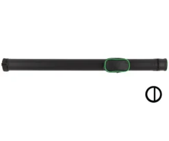 ACPRND Action Piping - 1x2 - Round Hard Case -Professional Billiards Equipment Store acprnd green cat