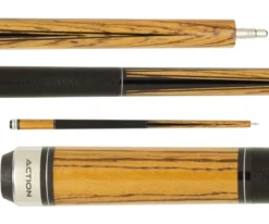 Action ACTMS04 Zebrawood 25oz Massé Pool Cue -Professional Billiards Equipment Store actms04 01