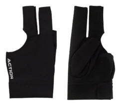Action Deluxe Pool And Billiard Gloves BGDLX -Professional Billiards Equipment Store bgdlx black 01