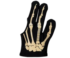 Voodoo Skeleton Pool And Billiard Gloves 7 Voodoo Skeleton Pool And Billiard Gloves -Professional Billiards Equipment Store bglvod bone 01
