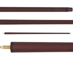 Wooden 2 Piece Bridge Stick 20 Wooden 2 Piece Bridge Stick -Professional Billiards Equipment Store bhbs2p1 wine 02