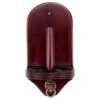 Deluxe Cone Chalk Holder With Lion Ring Hook - Wine Stain -Professional Billiards Equipment Store ccln wine 01 1