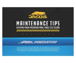 Predator Arcadia Reserve Pool Table Cloth -Professional Billiards Equipment Store clpr 02 1