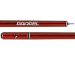 Professional Billiards Equipment Store 6 Cuetec Cynergy Propel Jump Cue - Ruby Red