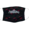 PoolDawg Face Mask - Red On Black -Professional Billiards Equipment Store dawgmaskrd cat