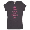 Keep Calm And Stroke On - Ladies -Professional Billiards Equipment Store dawgtssl 01 2