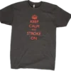 Keep Calm And Stroke On - Mens - Charcoal -Professional Billiards Equipment Store dawgtssm sm