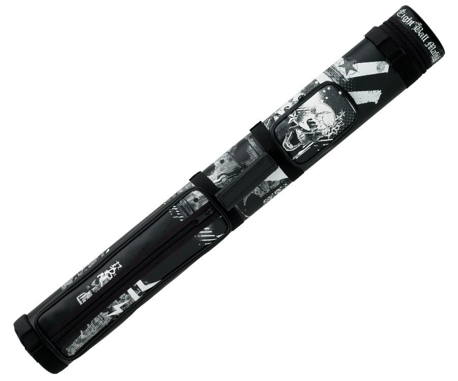Eight Ball Mafia Skulls And Stars 2 Butt 2 Shaft Hard Case 3 Eight Ball Mafia Skulls And Stars 2 Butt 2 Shaft Hard Case