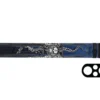 Eight Ball Mafia EBMC22J Blue Octopus 2 Butt 2 Shaft Hard Case -Professional Billiards Equipment Store ebmc22j sm