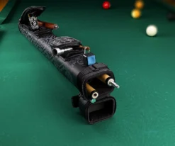 Eight Ball Mafia EBMC23A Skulls Bones & Money 2 Butt 3 Shaft Hard Case -Professional Billiards Equipment Store ebmc23a 01 1