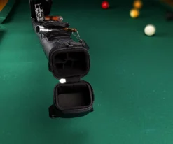 Eight Ball Mafia EBMC23A Skulls Bones & Money 2 Butt 3 Shaft Hard Case -Professional Billiards Equipment Store ebmc23a 02