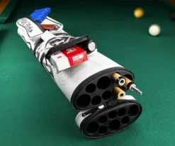 Eight Ball Mafia White Knuckles 3 Butt 5 Shaft Hard Case 9 Eight Ball Mafia White Knuckles 3 Butt 5 Shaft Hard Case -Professional Billiards Equipment Store ebmc35e 01 2