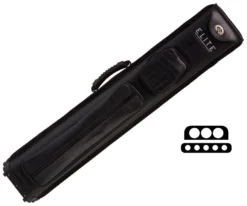Elite Nexus Reserve 3 Butt 5 Shaft Hard Case -Professional Billiards Equipment Store ecnr35 black 01 1