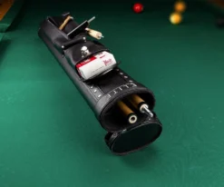 Elite Prime 2 Butt 2 Shaft Hard Case -Professional Billiards Equipment Store ecp22 black 01