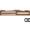 Elite 2x2 Vintage Leather Cue Case Chestnut -Professional Billiards Equipment Store ecv22 chestnut cat 1