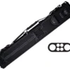 Elite 2x4 Vintage Cue Case Black -Professional Billiards Equipment Store ecv24 black 01