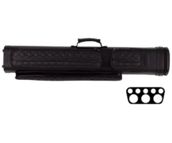 Elite 3x5 Vintage Cue Case- Black -Professional Billiards Equipment Store ecv35 black cat