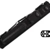 Elite 3x7 Vintage Cue Case Black -Professional Billiards Equipment Store ecv37 black 01