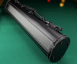 Elite 3x7 Vintage Leather Cue Case Chestnut -Professional Billiards Equipment Store ecv37 grey 03 1