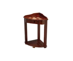 8 Cue Deluxe Floor Rack With Drawer -Professional Billiards Equipment Store frh8chocolate sm