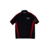 Hustlin USA Black With Red Polo -Professional Billiards Equipment Store husp02 cat