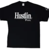 Hustlin USA 8-Ball Rack T-Shirt -Professional Billiards Equipment Store hust01 01