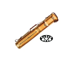Instroke Tooled 3 Butt 7 Shaft Leather Case -Professional Billiards Equipment Store ist37 rust 01 1