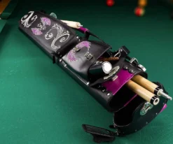 Instroke La Bella Donna 2 Butt 4 Shaft Hard Case - Black -Professional Billiards Equipment Store isxb 01 1