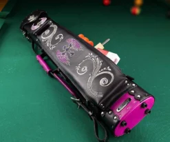 Instroke La Bella Donna 2 Butt 4 Shaft Hard Case - Black -Professional Billiards Equipment Store isxb 02