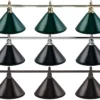 Economy 3-Shade Pool Table Light -Professional Billiards Equipment Store lpeb3 01