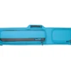 Molinari 3 Butt 6 Shaft Cyan/Black Flat Cue Case -Professional Billiards Equipment Store mlcf36 cyan cat