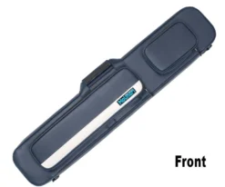 Molinari 3 Butt 6 Shaft Navy Flat Cue Case -Professional Billiards Equipment Store mlcf36 navy white front 01