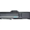 Molinari 3 Butt 6 Shaft Black/Grey Hybrid Cue Case -Professional Billiards Equipment Store mlch36 black grey cat