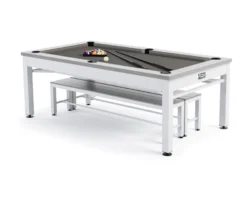 Nantucket 3-in-1 Outdoor Pool/Dining/Ping Pong Table From Spencer Marston - FREE Installation -Professional Billiards Equipment Store nantucket 2