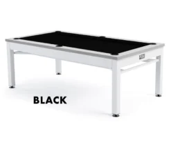 Nantucket 3-in-1 Outdoor Pool/Dining/Ping Pong Table From Spencer Marston - FREE Installation -Professional Billiards Equipment Store nantucket black 1