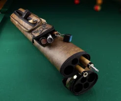 Outlaw 2 Butt 2 Shaft Horseshoe Hard Case -Professional Billiards Equipment Store olh22 guns 01 3