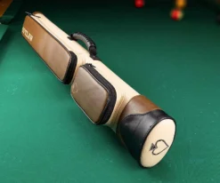 Outlaw OLX22 2 Butts 2 Shafts Hard Case - Brown -Professional Billiards Equipment Store olx22 brown 02
