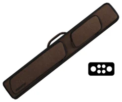 Predator Metro 2x4 Hard Case - Brown -Professional Billiards Equipment Store predm24 brown 01