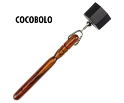 Octagon Wood Pocket Chalker -Professional Billiards Equipment Store qcwco cocobolo 01 1