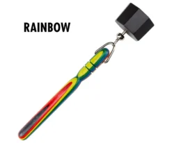 Octagon Wood Pocket Chalker -Professional Billiards Equipment Store qcwco rainbow 01 1