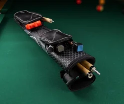 Scorpion 2x2 Grey Tec Pool Cue Case -Professional Billiards Equipment Store sc22x grey 01