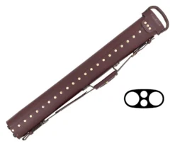 Tango Angus Burgundy 2 Butt 2 Shaft Hard Case -Professional Billiards Equipment Store taam22 burgundy 02