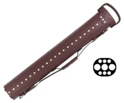 Tango Angus Burgundy 3 Butt 6 Shaft Hard Case -Professional Billiards Equipment Store taam36 burgundy 02
