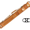 Tango Pampa Tan 2 Butt 2 Shaft Leather Cue Case -Professional Billiards Equipment Store tapm22 tan 01