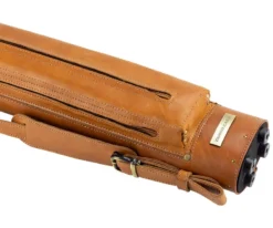 Tango Pampa Tan 2 Butt 2 Shaft Leather Cue Case -Professional Billiards Equipment Store tapm22 tan 04