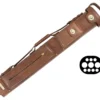 Tango Pampa Chestnut 3 Butt 7 Shaft Leather Cue Case -Professional Billiards Equipment Store tapm37 chestnut 01
