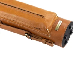 Tango Pampa Tan 3 Butt 7 Shaft Leather Cue Case -Professional Billiards Equipment Store tapm37 tan 04