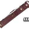 Tango Zorzal Burgundy 3 Butt 5 Shaft Hard Case -Professional Billiards Equipment Store tazm35 burgundy 01